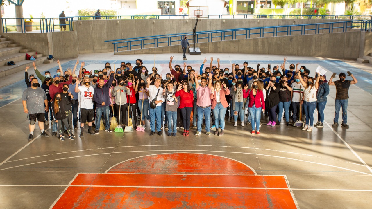 PROMUEVEN EL CUIDADO DE LOS ESPACIOS PÚBLICOS EN LAS JUVENTUDES