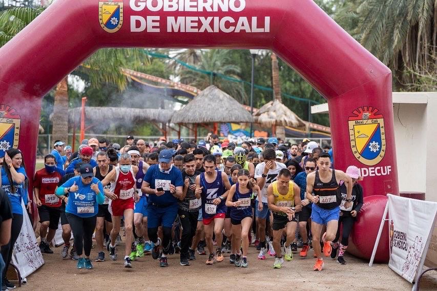 PARTICIPAN 350 MEXICALENSES EN CARRERA ATLÉTICA A FAVOR DE LA INCLUSIÓN