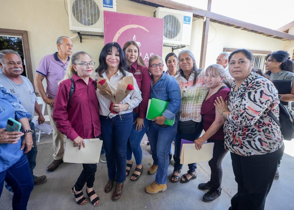 NORMA BUSTAMANTE REFUERZA SU CERCANÍA CON LAS COMUNIDADES DEL VALLE DE MEXICALI