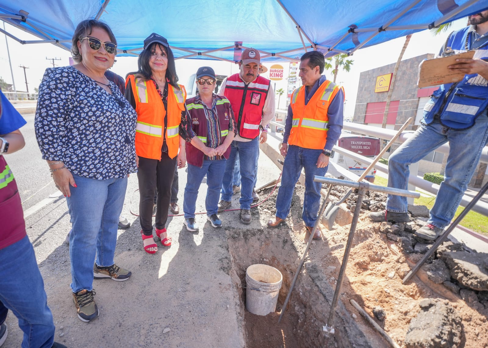 SUPERVISA NORMA BUSTAMANTE LA EVALUACIÓN DEL PUENTE BLVD. LÁZARO CÁRDENAS Y GÓMEZ MORÍN