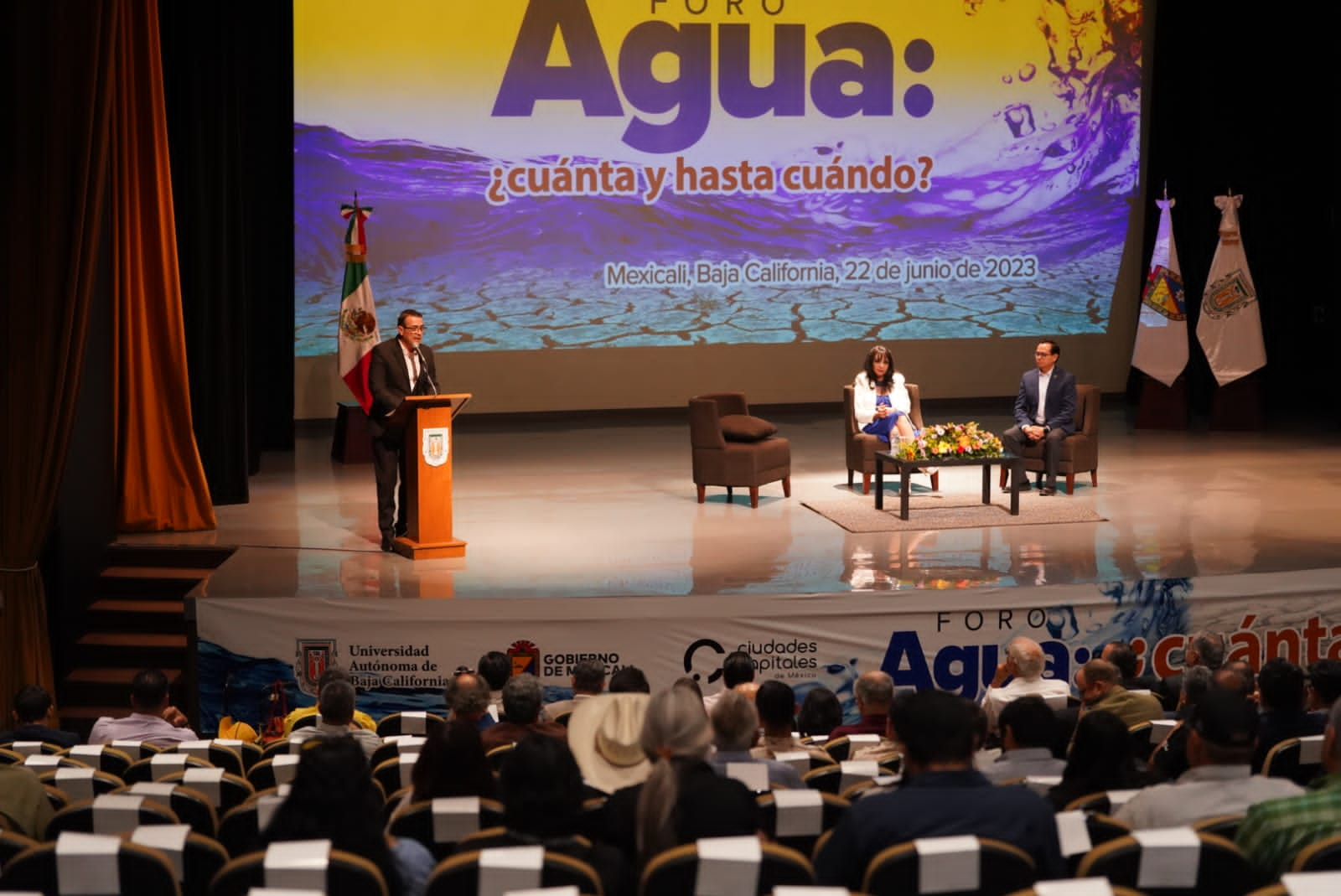 GOBIERNO DE NORMA BUSTAMANTE Y UABC REALIZAN EL FORO “AGUA; ¿CUÁNTA Y HASTA CUÁNDO”